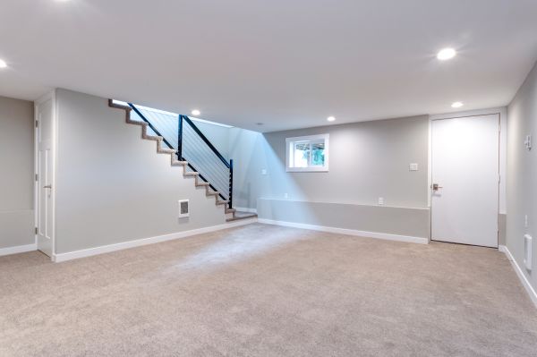Basement Carpet Replacement in Redwood City